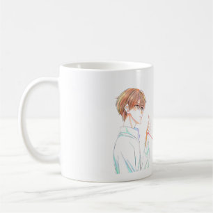 Süße Anime-Liebesverbindung Kaffeetasse