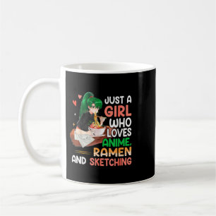 Süße Anime Nur Ein Mädchen Das Anime Ramen Und S L Kaffeetasse