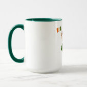Süße Anime-Rothaarige am St. Patrick's Day Tasse (Links)