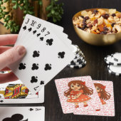 Süße Anime Valentinstag Spielkarten (In Situ)