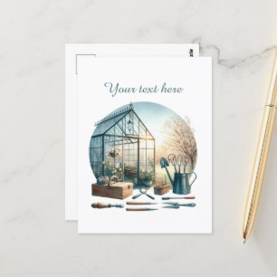 Süße, anpassbare Geschenke für Gartenliebhaber  Postkarte