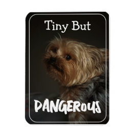 Süße anpassbare personalisierte Terrier-Hundemutte Magnet