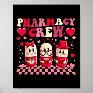 Süße Apotheke Valentinstag Crew Pillen Für Apothek Poster