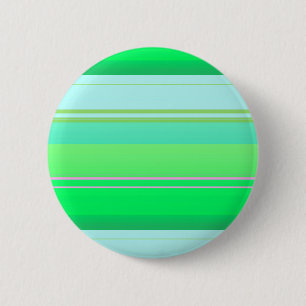 Süße aquagrüne Streifen Button
