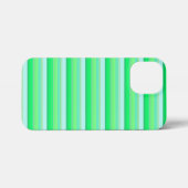 Süße aquagrüne Streifen iPhone Hülle (Rückseite (Horizontal))
