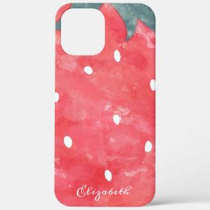 Süße Aquarell-Erdbeere Case-Mate iPhone Hülle