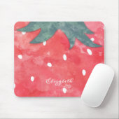 Süße Aquarell-Erdbeere Mousepad (Mit Mouse)