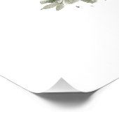 Süße Aquarell-Fee-Hasen-Illustration Poster (Ecke)