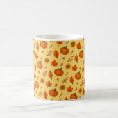 Süße Aquarell Herbsternte  Kaffeetasse (Mittel)