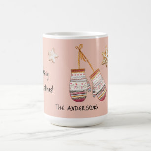 Süße Aquarell-Land-Rustikale Illustrationen Kaffeetasse