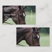 Süße arabische PferdeVisitenkarten Visitenkarte (Vorne/Hinten)