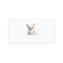 Süße Arktischer Fuchs Kuscheliges Design mit posit