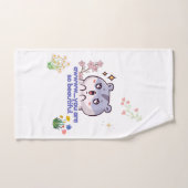 Süße Ästhetik Hamster Handtuch Badhandtuch Set (Handtuch)