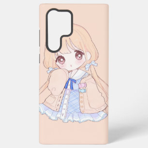 Süße Ästhetik Kawaii Mädchen Pastell Samsung Handy Galaxy Hülle