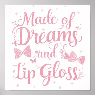 Süße Ästhetik-Make-up-Liebhaber-Typografie Poster