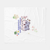 Süße ästhetische Hamster-Fleece-Decke Fleecedecke (Vorderseite (Horizontal))