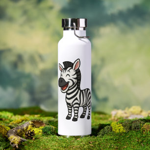 Süße & Ästhetische Sticker-Sammlung – Lächeln Trinkflasche