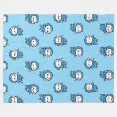 Süße Astronaut Katzen Foto Flanelldecke Fleecedecke (Vorderseite (Horizontal))