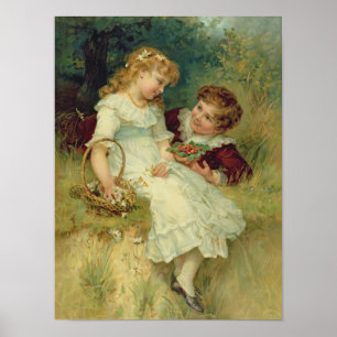 Süße, aus dem Pears Annual, 1905 Poster