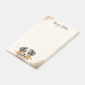 Süße Australian Shepherd Aussie Notizen (angewinkelt)
