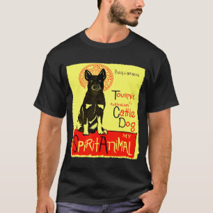 Süße australische Cattle Dog Kunst Australischer B T-Shirt