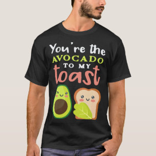 Süße Avocado Du bist die Avocado zu meinem Toast V T-Shirt