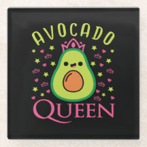 Süße Avocado-Königin mit Herz Keto-Mädchen beim Ko