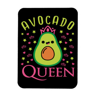 Süße Avocado-Königin mit Herz Keto-Mädchen beim Ko Magnet