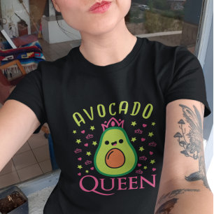 Süße Avocado-Königin mit Herz Keto-Mädchen beim Ko T-Shirt