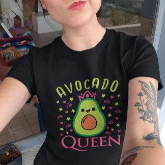 Süße Avocado-Königin mit Herz Keto-Mädchen beim Ko T-Shirt