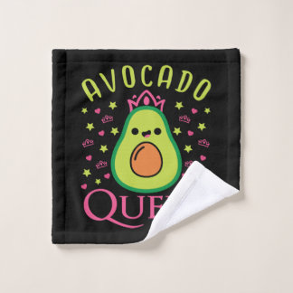 Süße Avocado-Königin mit Herz Keto-Mädchen beim Ko Waschlappen