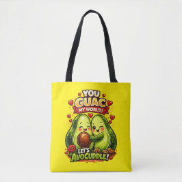 Süße Avocado-Valentinstags-Liebesgestaltung, kawai Tasche