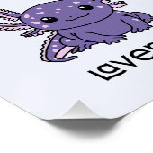 Süße Axolotl der Welt Poster (Ecke)