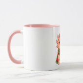 Süße Axolotl-Weihnachts-Kaffeetasse Tasse (Links)