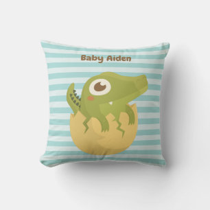 Süße Baby-Alligator-Ei-Nursery-Zimmer-Dekor-Kissen Kissen