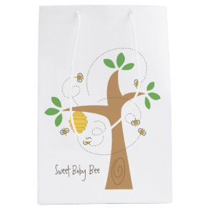 Süße Baby-Bienen-Geschenk-Tasche Mittlere Geschenktüte