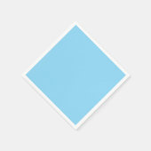 Süße Baby-Blau-Solid-Napkins Serviette (Ecke)