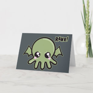 Süsse Baby Cthulhu Karte