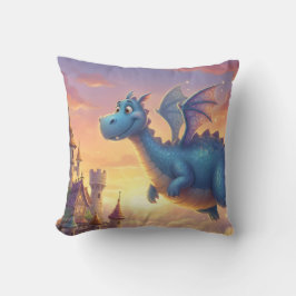 Süße Baby-Drachen-Nursery-Wurfkissen Kissen
