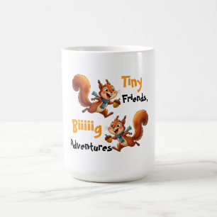Süße Baby-Eichhörnchen-Body, Kaffeetasse