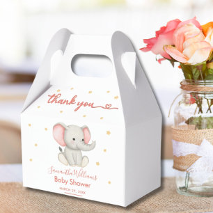 Süße Baby-Elefanten-Geschenkbox Geschenkschachtel