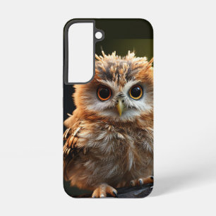 Süße Baby-Eule Vogel Natur Tier Humor Kunst Samsung Galaxy Hülle