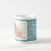 Süße Baby-Geburts-Mitteilungs-Tasse Kaffeetasse (Mittel)