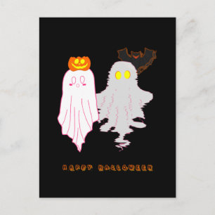 Süße Baby-Geister Halloween-Feiertagspostkarte Feiertagspostkarte