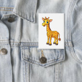 Süße Baby-Giraffe Cartoon-35281 Button (Insitu)