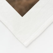 Süße Baby-Löwenjunge Kuscheldecke Fleecedecke (Ecke)