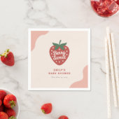 Süße Baby-Party Berry Serviette (Beispiel)