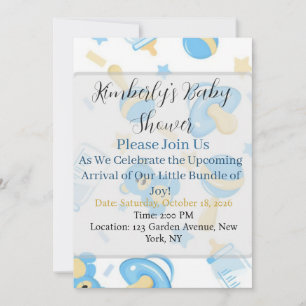 Süße Baby-Party-Servietten Einladung