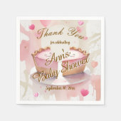 Süße Baby-Partyservietten Serviette (Vorderseite)