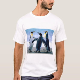 Süße Baby-Pinguin-Winterkunst T-Shirt